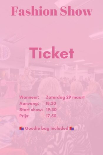 Fashion event Ticket